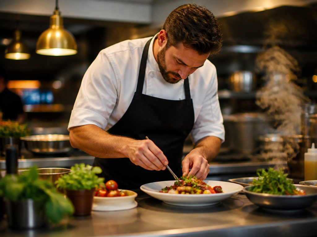 A glimpse of the world of a chef