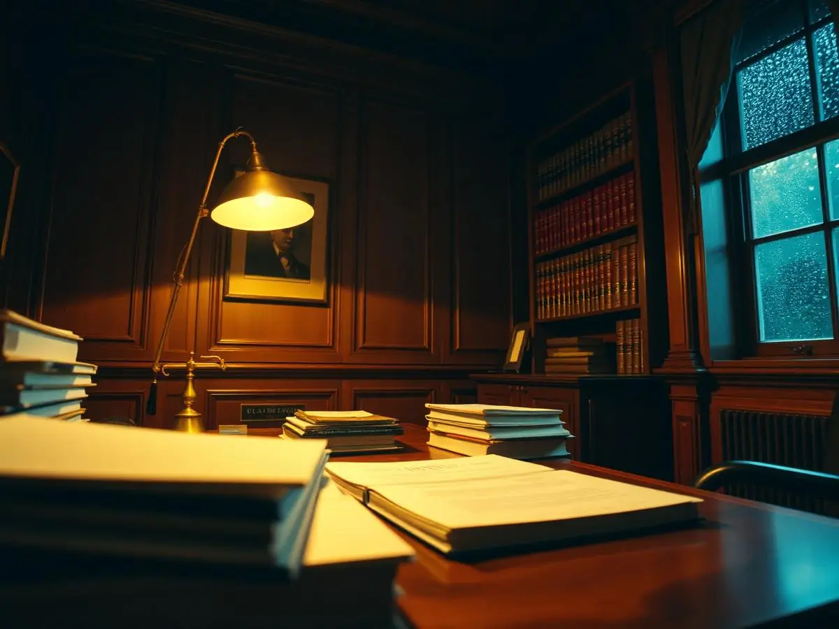 A glimpse of the world of a lawyer