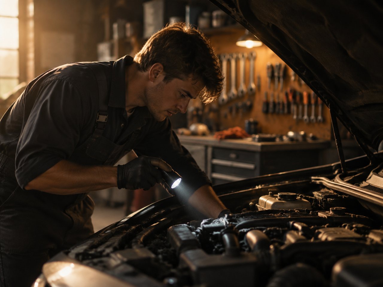 A glimpse of the world of a mechanic
