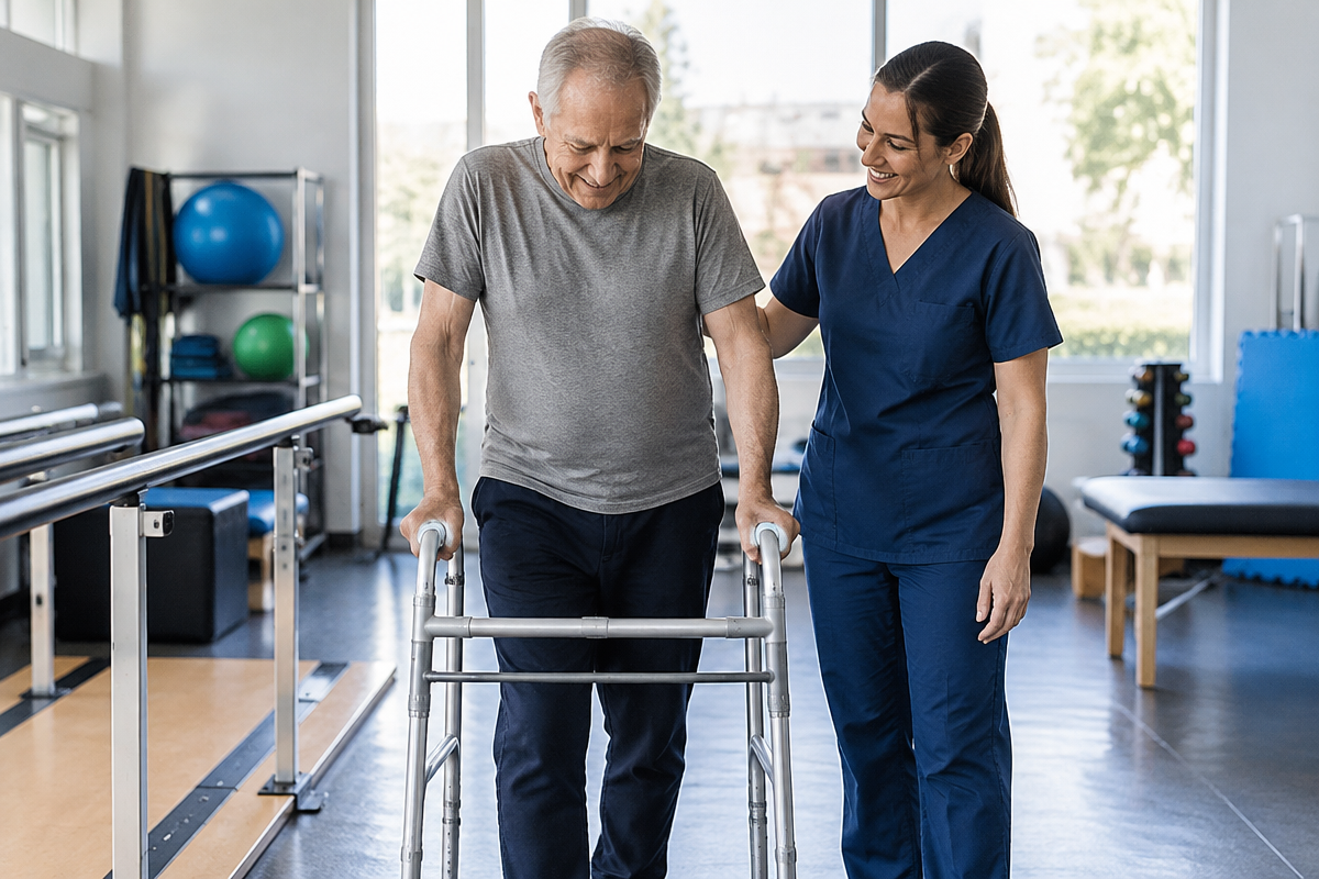A glimpse of the world of a physiotherapist